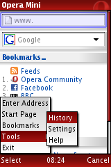 Обновлена Opera Mini 4.4 для платформы J2ME