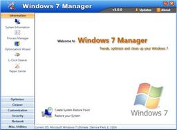 Windows 7 Manager v.4.0.2 - настройщик операционных систем Windows Seven