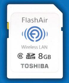 На IFA 2011 Toshiba покажет карту памяти SDHC объемом 8 ГБ со встроенным модулем Wi-Fi
