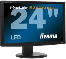 Время отклика мониторов iiyama ProLite E2475HDS-1 и B2475HDS-1 с технологией OverDrive достигло 2 мс