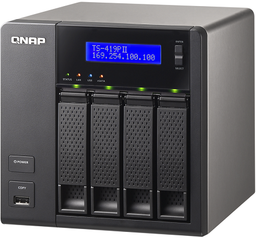 QNAP TS-419P II, TS-219P II и TS-119P II: домашние сетевые хранилища с процессором частотой 2 ГГц