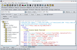 Arachnophilia v.5.5 Build 2837 - бесплатный HTML-редактор