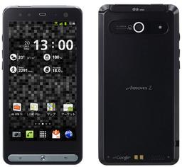 Смартфон Fujitsu-Toshiba ARROWS Z ISW11F получил экран разрешением 1280 х 720 пикселей