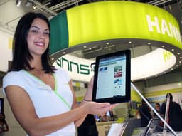 Hannspree представила на IFA 2011 тонкий Android-планшет Hannspad SN10T4