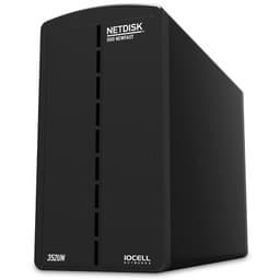 Максимальный объем двухдискового сетевого хранилища IOCELL Networks NETDISK DUO равен 4 ТБ