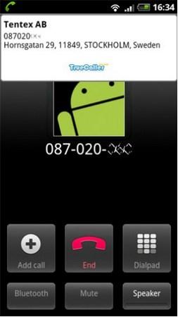 TrueCaller 2.75 для Android позволяет выяснить, кто звонит