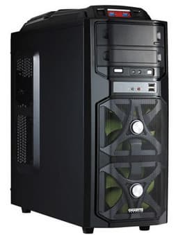 Корпус для игровых ПК GIGABYTE GZ-G1 Plus оснащен разъемами USB 3.0 и рассчитан на установку до шести вентиляторов