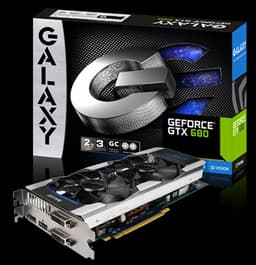 Нереференсная видеокарта Galaxy GeForce GTX 680 GC 2 GB одобрена NVIDIA