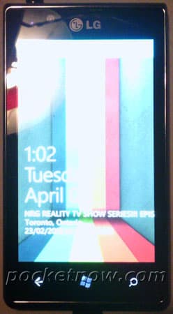 LG E740 (Miracle) вновь «засветился» В Сети