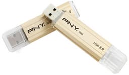 «Флэшка» PNY Bar Attaché с поддержкой USB 3.0 обладает классическим дизайном