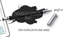 Перо Wacom Bamboo Stylus duo подходит к Apple iPad и планшетам с ОС Android и может заменить ручку