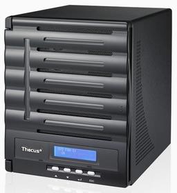 Thecus анонсировала сетевой накопитель N5550 с пятью отсеками для дисков