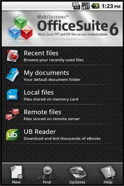OfficeSuite 7 — миниатюрный офис на Android