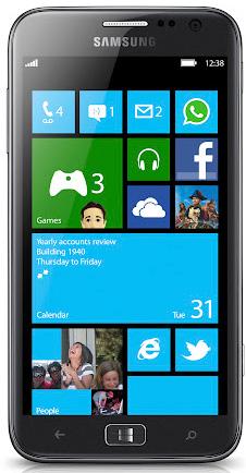 Samsung ATIV S — первый смартфон компании под управлением Windows Phone 8