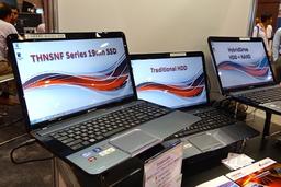 Toshiba показала в работе свой первый гибридный накопитель