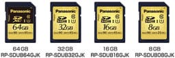 Panasonic анонсировала защищенные карты памяти SDHC UHS-I и SDXC UHS-I