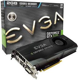 3D-карта EVGA GeForce GTX 670 FTW LE: печатная плата от GeForce GTX 680 и небольшой заводской разгон GPU