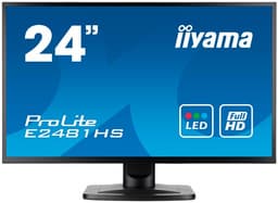 В 24-дюймовых мониторах iiyama ProLite B2481HS и E2481HS используются панели типа TN