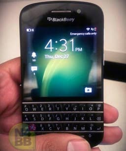Новые снимки дополняют представление о смартфоне BlackBerry N с клавиатурой QWERTY