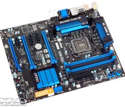 Системная плата MSI Z77A-GD55 рассчитана на процессоры Intel в исполнении LGA1155 