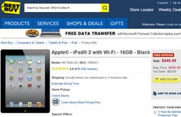 Значительные скидки на iPad 2 в американской рознице указывают на скорый выход iPad 3