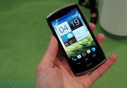 MWC 2012: Acer показала свой флагманский смартфон CloudMobile