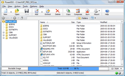 PowerISO v.5.7 - программа для работы с образами CD/DVD/BD-дисков