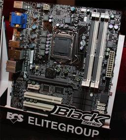 CES 2012: для платы Black Series на чипсете H77 в ECS выбрали типоразмер mATX