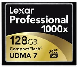 Lexar выпускает первую в отрасли карту памяти CompactFlash с рейтингом скорости 1000x