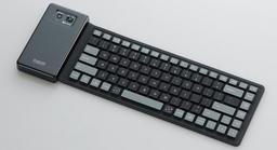 Беспроводную клавиатуру Elecom TK-FBS035E можно свернуть в трубочку