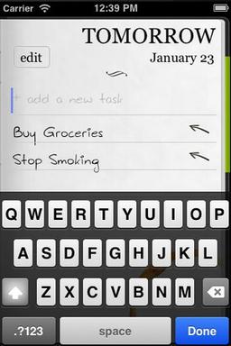 Do It (Tomorrow) 1.9.0 — бесплатный ежедневник для iPhone 