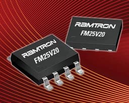 Ramtron добавляет в семейство энергонезависимой памяти типа F-RAM микросхему FM25V20 объемом 2 Мбит