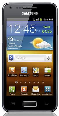 Samsung GALAXY S Advance — смартфон с двухъядерным процессором частотой 1 ГГц под управлением Android 2.3
