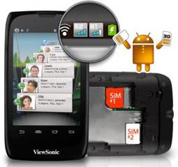 ViewPhone 3 – бюджетный Android-смартфон ViewSonic с поддержкой двух SIM-карт
