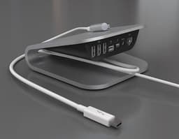 Стыковочная станция Belkin Thunderbolt Express Dock показана на выставке CES 2012