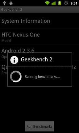 Geekbench 2.4.1 для Android — тестирование производительности более 600 устройств