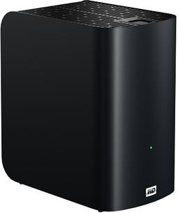 Домашнее сетевое хранилище Western Digital My Book Live Duo позволяет организовать массив RAID 1
