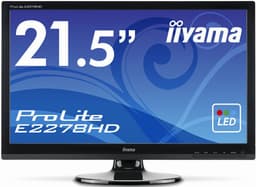 iiyama анонсировала монитор ProLite E2278HD с экраном диагональю 21,5 дюйма