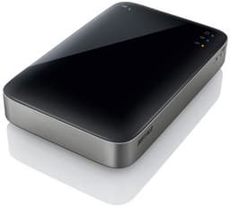 Внешний жесткий диск Buffalo HDW-P550U3 поддерживает интерфейсы USB 3.0 и Wi-Fi
