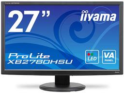 27-дюймовый монитор iiyama ProLite XB2780HSU оснащается панелью типа VA и поддерживает функцию pivot