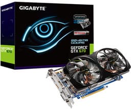 Новая 3D-карта Gigabyte GeForce GTX 670 получила охладитель WindForce 2X