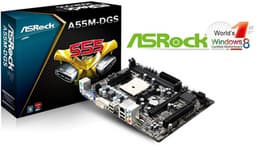 ASRock A55M-DGS — бюджетная системная плата для APU AMD Llano