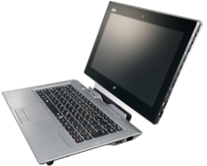 Трансформируемый планшет Fujitsu STYLISTIC Q702 оснащается экраном AH-IPS и работает с ОС Windows 7