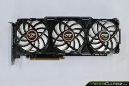 Компоненты 3D-карты Axigon GeForce GTX 680 Temple Edition охлаждает кулер Accelero Xtreme Plus
