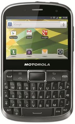 Motorola DEFY PRO — защищенный смартфон моноблочной компоновки с механической клавиатурой QWERTY