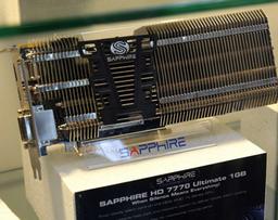 3D-карта Sapphire Radeon HD 7770 имеет пассивное охлаждение