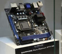 Системная плата Sapphire Pure Platinum Z77i: полная функциональность в типоразмере Mini-ITX