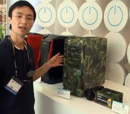 Huntkey покрывает корпус для ПК и блок питания FX600 камуфляжной раскраской