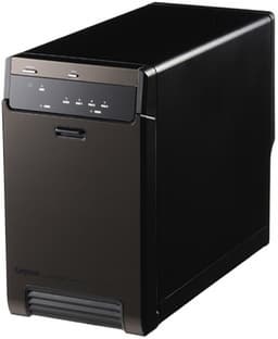 Корпус для двух HDD Logitec LHR-2B поддерживает подключение USB 3.0