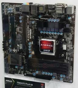 ASRock готовит для APU AMD Trinity две системные платы на чипсете AMD A75